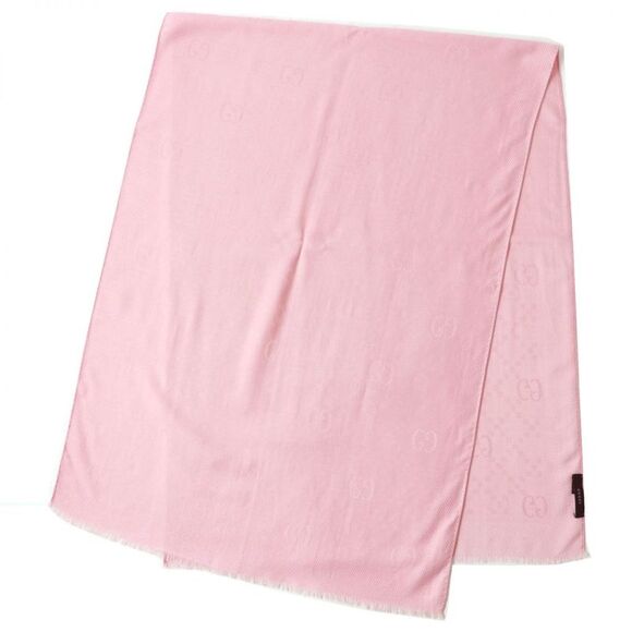 Gucci GGPattern Wool Silk Shawl Stole - Picture 2 of 3